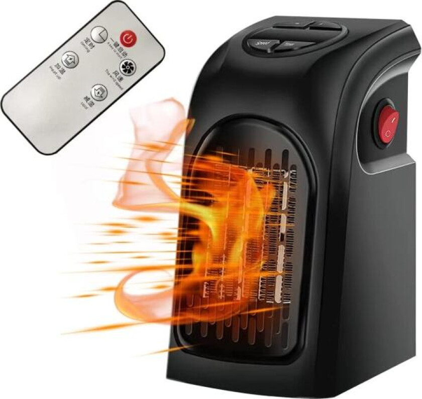 Ekstra varmeovn 400W Keramisk varmevifte, stille varmevifte