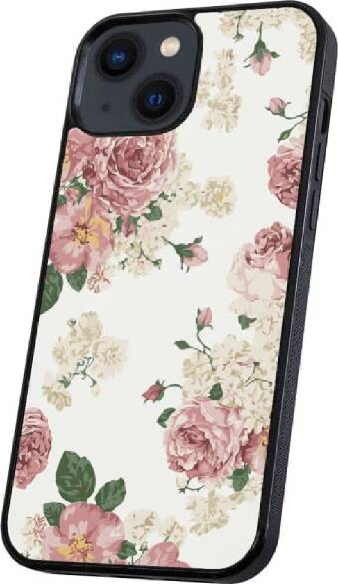 iPhone 13 - Deksel/Mobildeksel Retro Blomster Multicolor