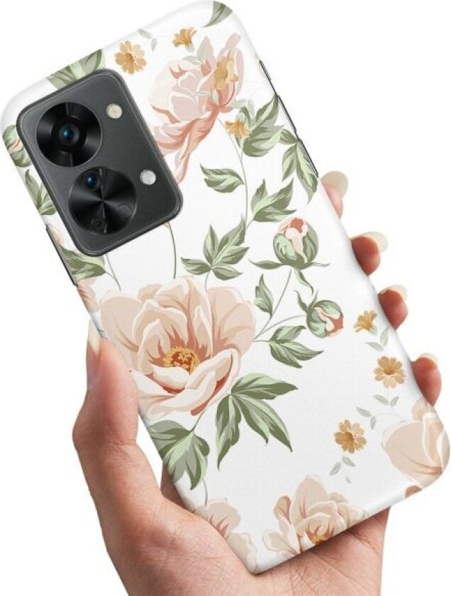 OnePlus Nord 2T - Deksel/Mobildeksel Blomstermønster