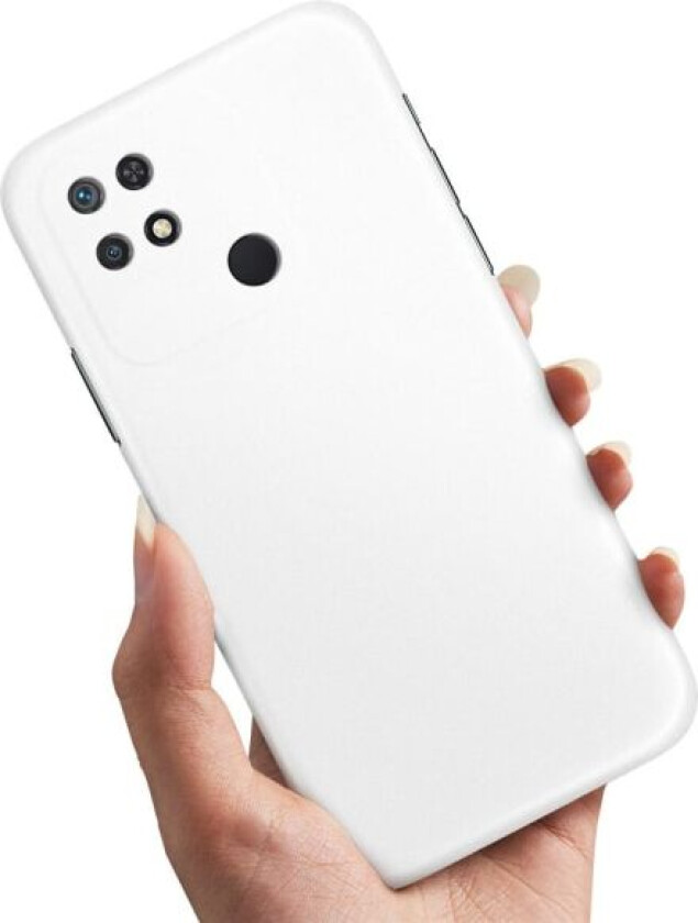 Xiaomi Redmi 10C - Deksel/Mobildeksel Hvit