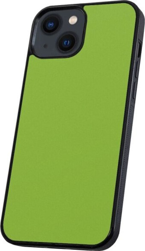 iPhone 13 - Deksel/Mobildeksel Limegrønn Lime green
