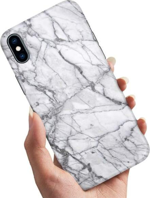 iPhone XR - Deksel/Mobildeksel Marmor Multicolor