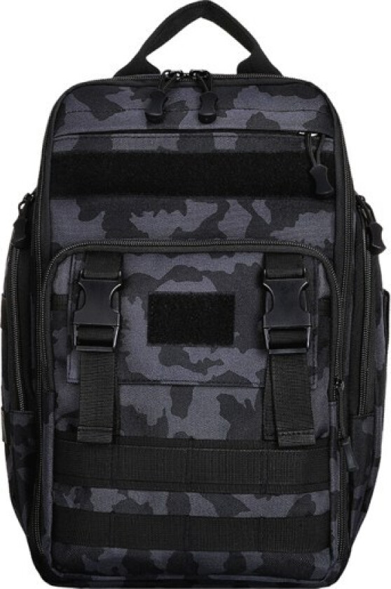 Fiskeutstyr Ryggsekk Oppbevaringspose, Fiske Ryggsekk med Stangfeste, Lett Sling Fiske Ryggsekk, Robust Fiskeutstyr Bag