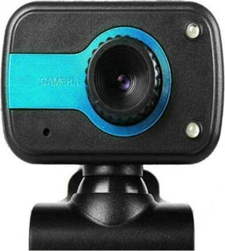 HD-webkamera for bærbar PC med fold-and-go-design, 360-graders sving, 1080