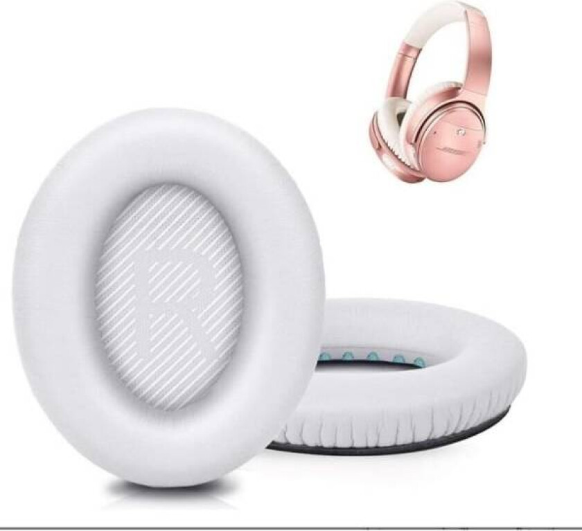 Øreputer Bose QuietComfort QC 35 Pude Sett Hvit Hvit vit