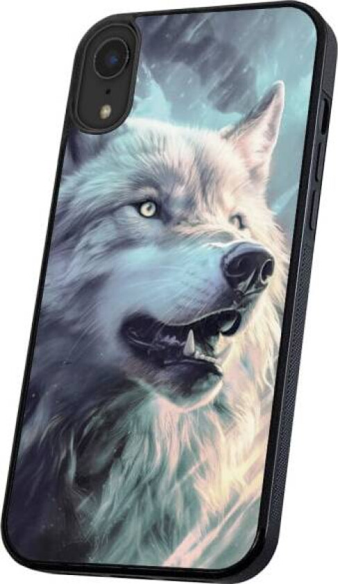 iPhone X/XS - Deksel/Mobildeksel Wolf
