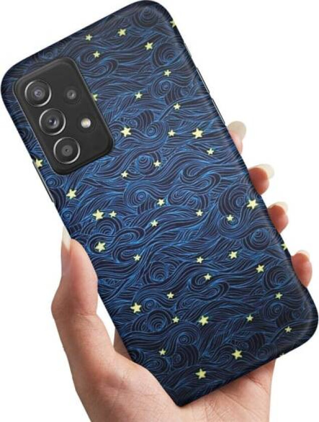 Samsung Galaxy A52/A52s 5G - Deksel/Mobildeksel Stjernemønster Multicolor