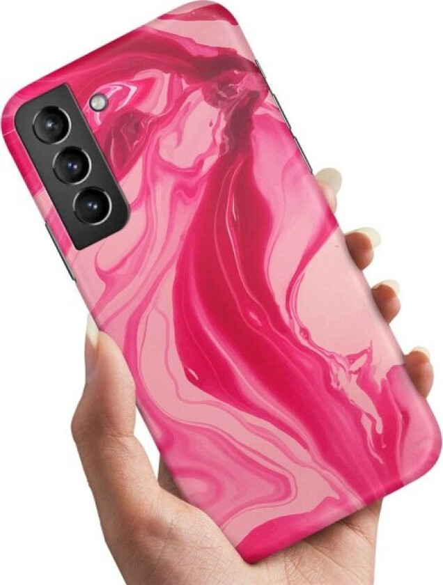 Samsung Galaxy S21 - Deksel/Mobildeksel Marmor Multicolor