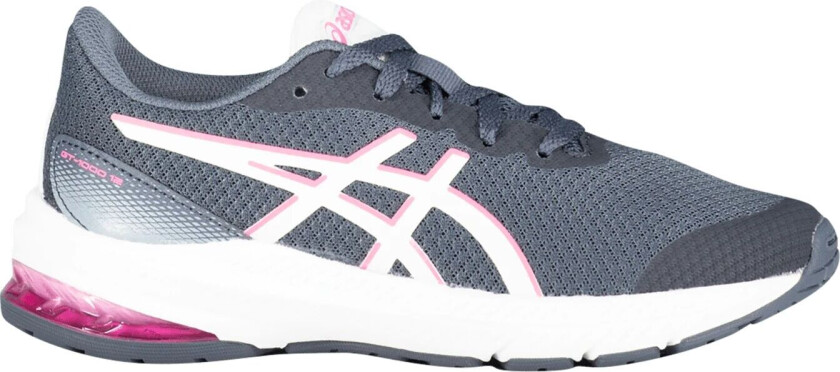 Asics GT-1000 12 GS, løpesko, junior Tarmac/pure Aqua