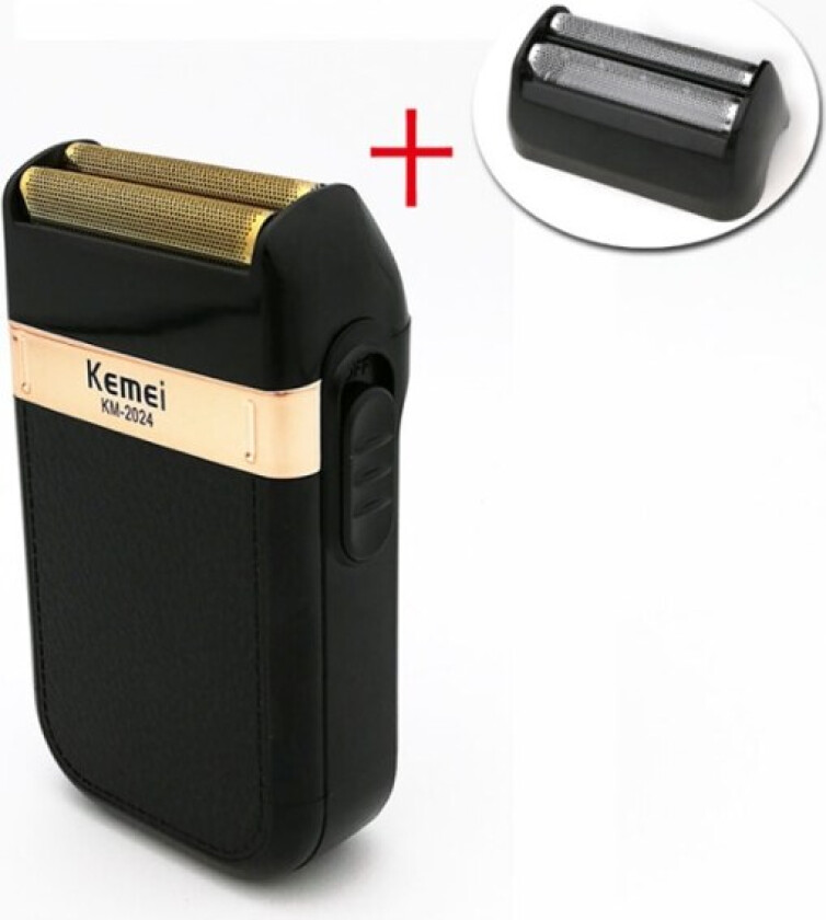 Elektrisk barbermaskin for menn, oppladbar, US Kemei KM-2024