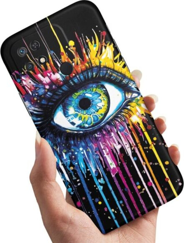 Xiaomi Redmi 10C - Deksel/Mobildeksel Rennende Øye