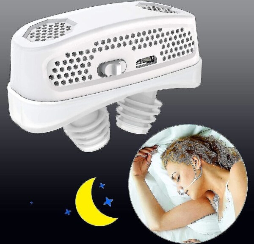 2023 Ny 3 i 1 Cpap Anti-Snorking Enheter Automatisk Snorking Søvnapné Hjelp Stopper Luftrenser Filter (FMY)