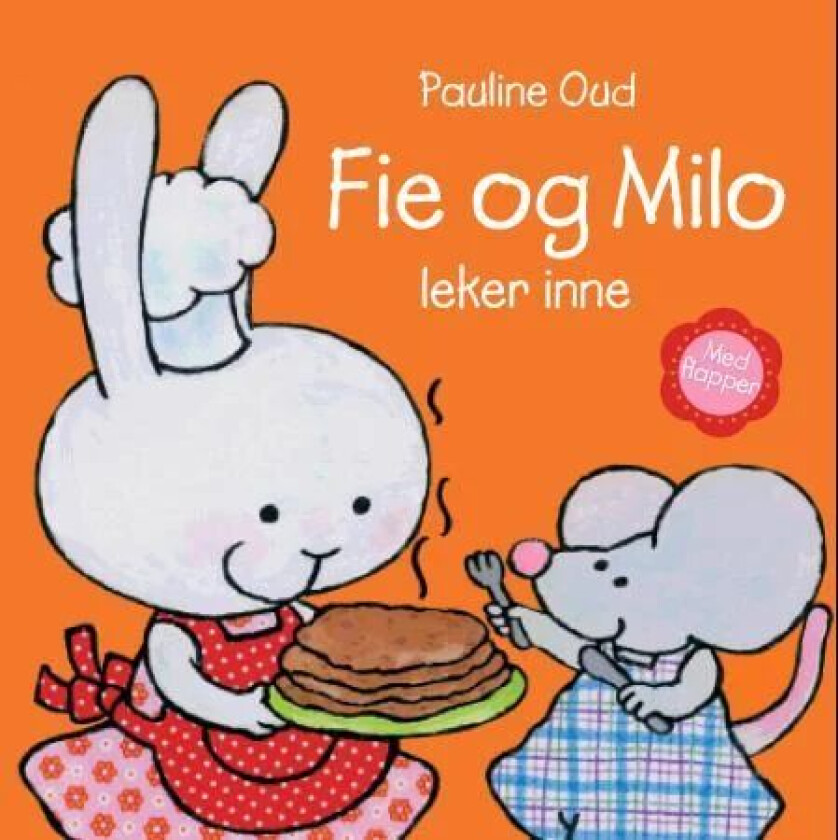 Fie og Milo leker inne av Pauline Oud