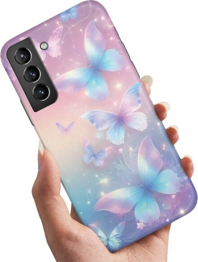 Samsung Galaxy S22 - Deksel/Mobildeksel Butterflies