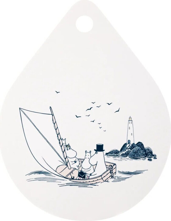 Moomin Chop & Serve skjærebrett 21 x 27 cm Sailors