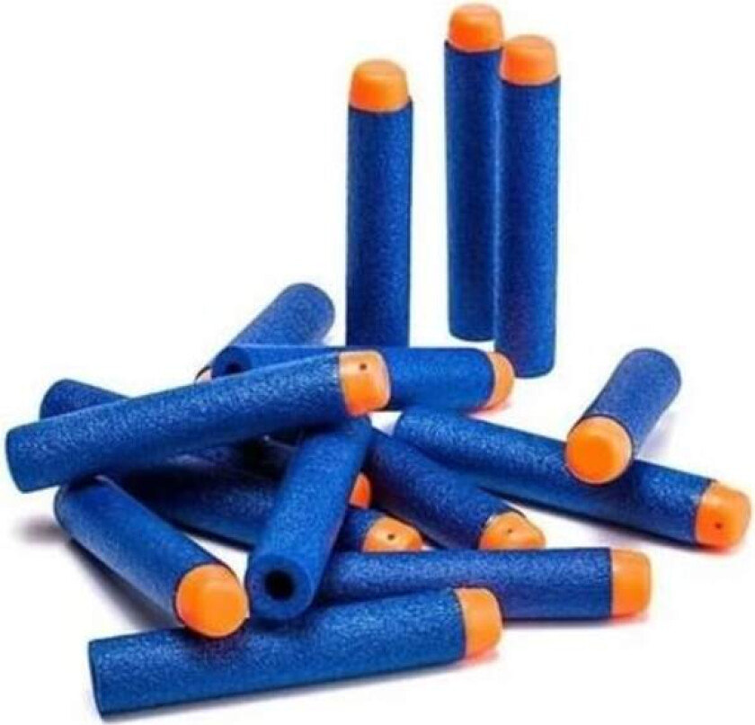 200-pakning med ekstra Nerf-skudd Blue-WELLNGS Blue