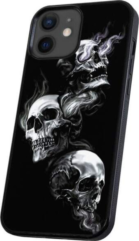 iPhone 12/12 Pro - Deksel/Mobildeksel Skulls