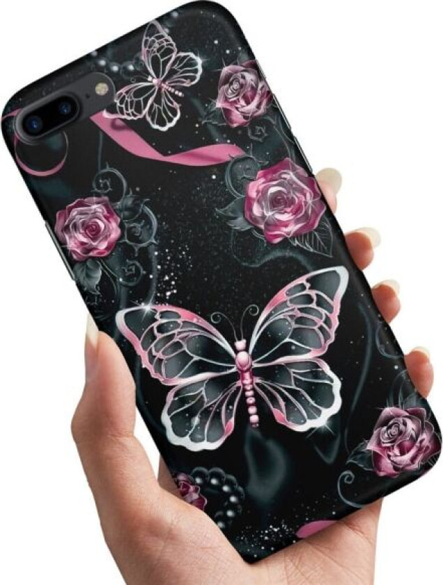 iPhone 7/8 Plus - Deksel/Mobildeksel Sommerfugler