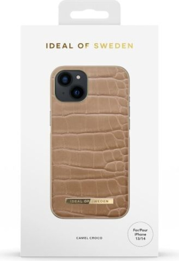 Atelier Case iPhone 13/14 Camel Croco