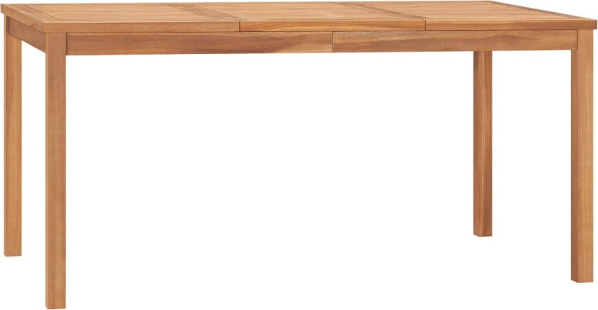 Utendørs spisebord 160x80x77 cm heltre teak