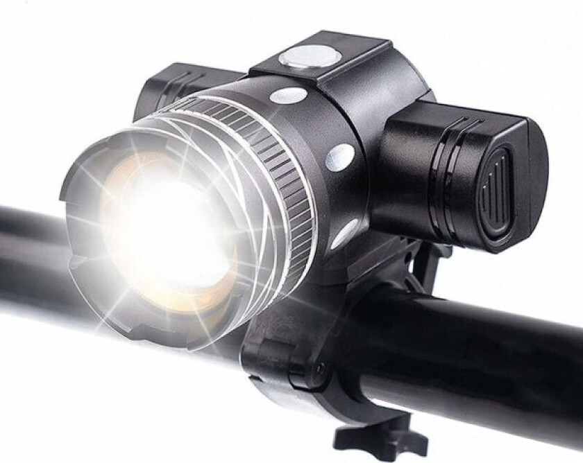 5000 Lumen Sykkellykt Ladbar Forlykt Vanntett Høy Lysstyrke LED Sykkellykt 6 Timer Terrengsykling Veikjøring Sikkerhet Pendling Lommelykt