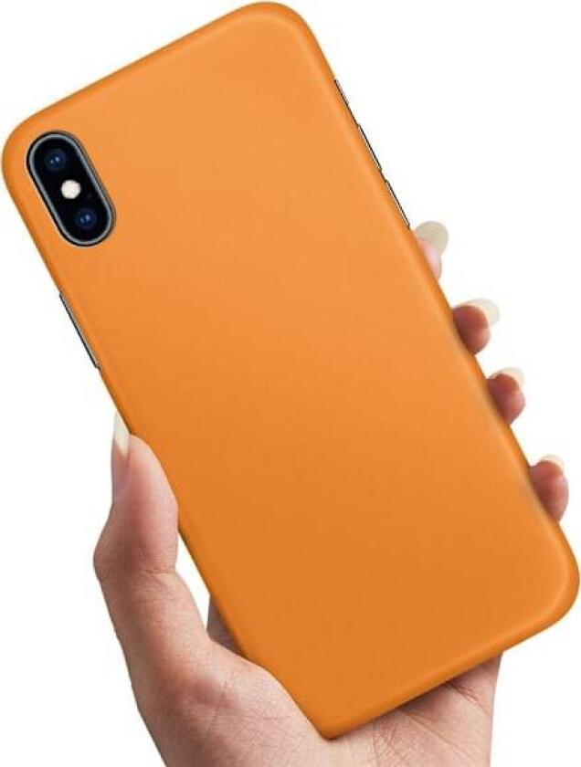 iPhone XR - Deksel/Mobildeksel Oransje Orange