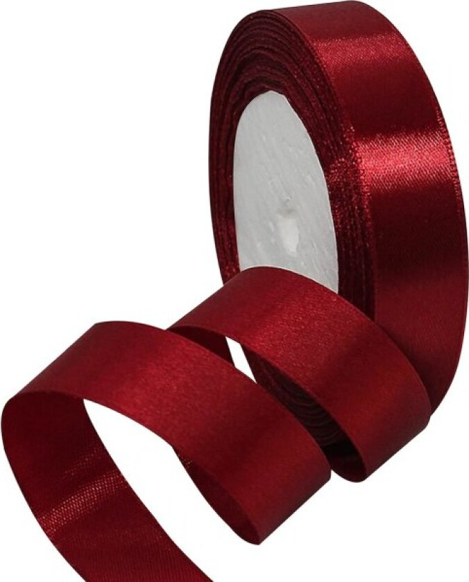 22 M Satengbånd 2 cm bredt Satengbånd Gavebånd Dekorati