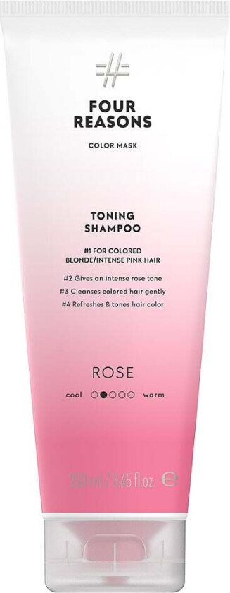 Color Mask Toning Shampoo Rose 250ml