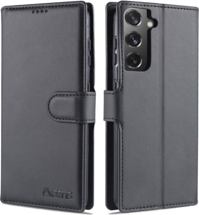 Samsung Galaxy S21 Plus - Stilrent YAZUNSHI lommebokdeksel Svart