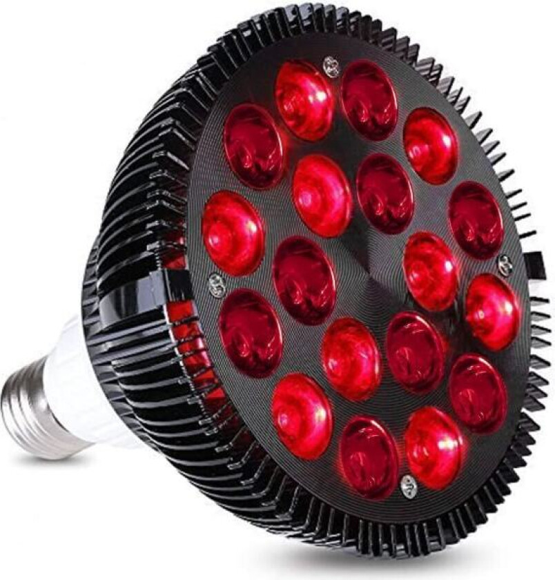 Rødt lys terapi lampe, Wolezek 36w 18 led infrarød lys terapi enhet, 660nm rød og 850nm NIR-kombinasjonsrød lampe
