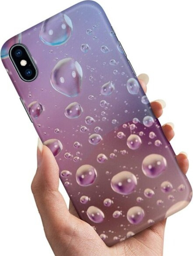 iPhone X/XS - Deksel/Mobildeksel Bobler