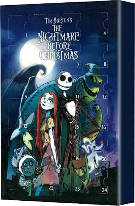 Julegave-hit for Halloween 2023 - Adventskalender med 24 ornamenter, blindboksleker Halloween Blind Box A (160G)