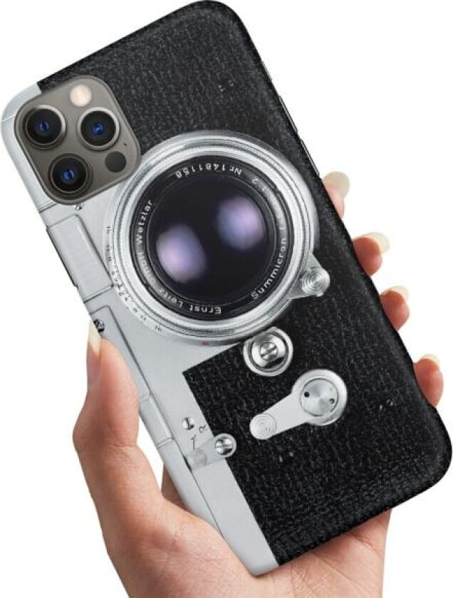 iPhone 15 Pro - Deksel/Mobildeksel Retro Kamera