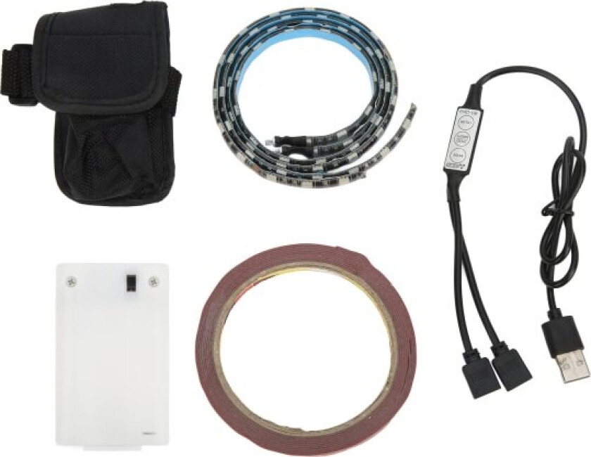 Elektrisk sparkesykkel LED-stripe lys LED dekorativ nattlampe fargerike stripe lys for Xiaomi M365 1S sparkesykkel