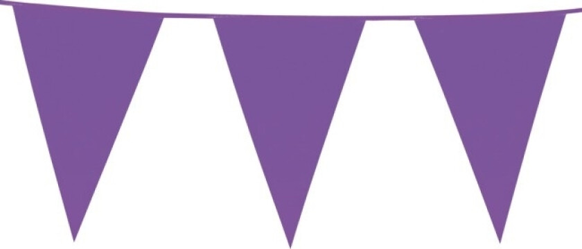 Stor vimpelrekke Lilla, 10m