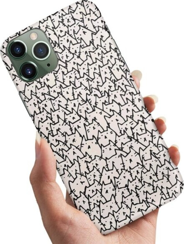 iPhone 12 Mini - Deksel/Mobildeksel Kattgruppe