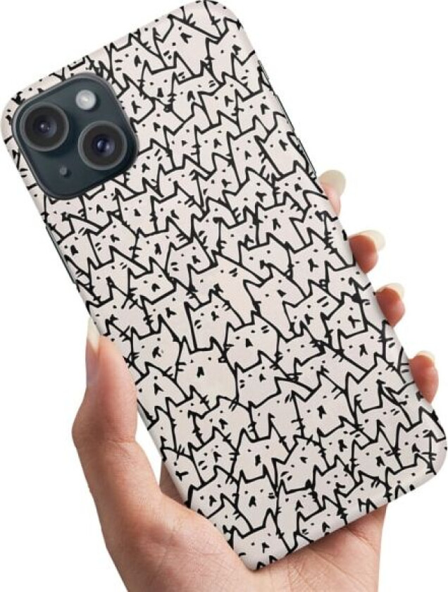 iPhone 15 - Deksel/Mobildeksel Kattgruppe