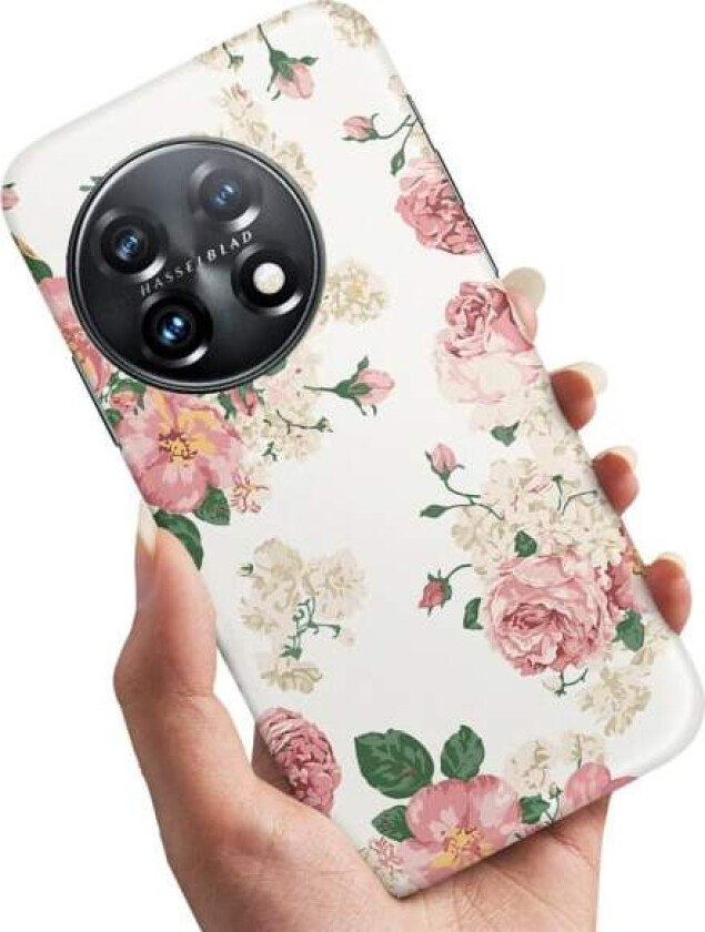 OnePlus 11 5G - Deksel/Mobildeksel Retro Blomster