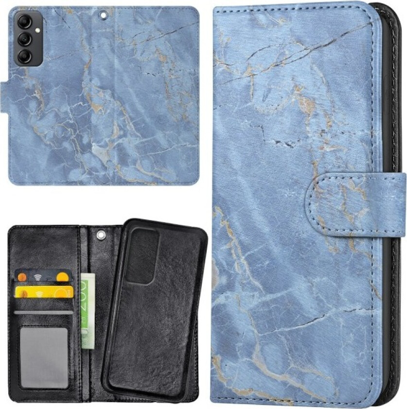 Samsung Galaxy S24 - Lommebok Deksel Marmor