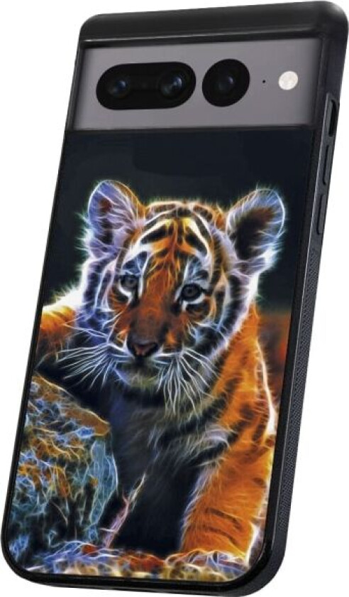 Google Pixel 8A - Deksel/Mobildeksel Tigerunge