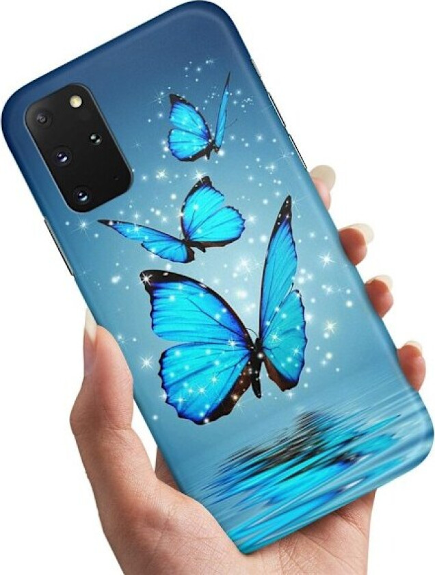 Samsung Galaxy S20 - Deksel/Mobildeksel Glitrende Sommerfugler