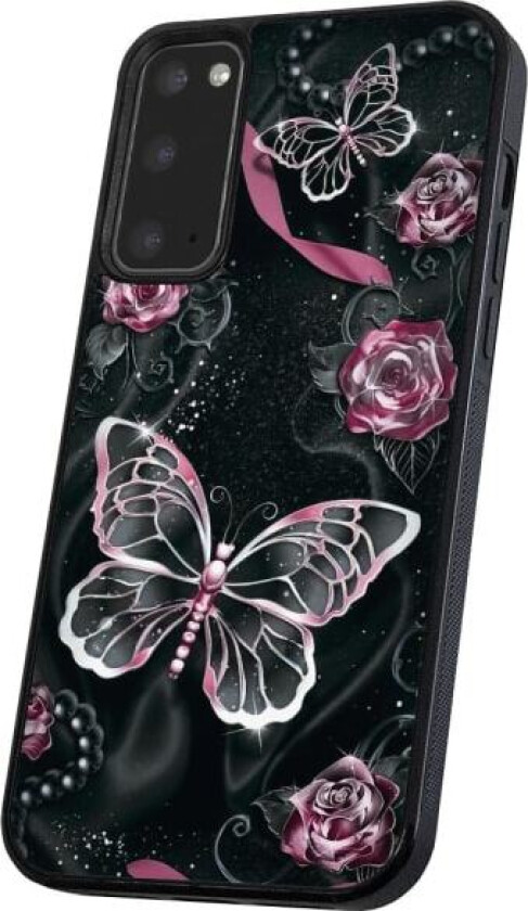 Samsung Galaxy S20 FE - Deksel/Mobildeksel Sommerfugler