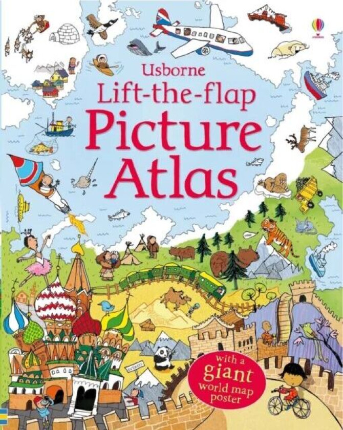 Lift-the-Flap Picture Atlas av Alex Frith