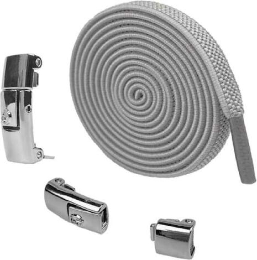 Knutefrie Skolisser for Voksne & Barn - Lettvektige & Smarte Grey
