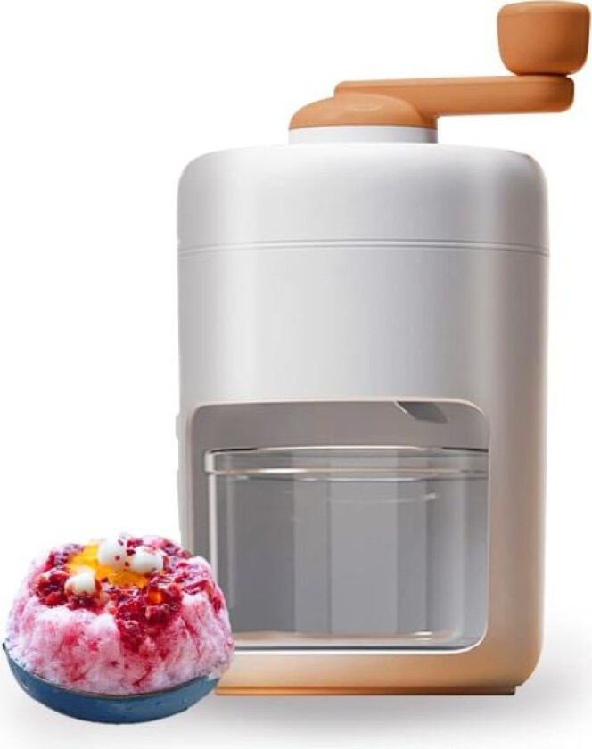 Forsyningsmaskin for snøkegler, bordplate Slushie-maskin, isbarber, Premium isknuser for Margaritas, Slushy