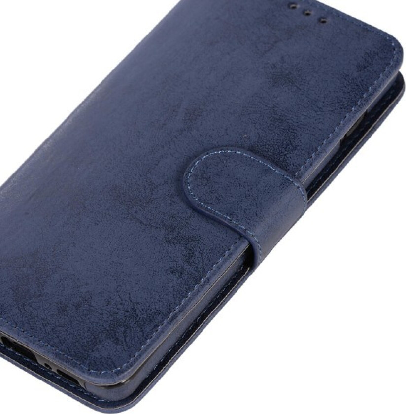 Samsung Galaxy S10+ - Stilrent lommebokdeksel (LEMAN) Mörkblå