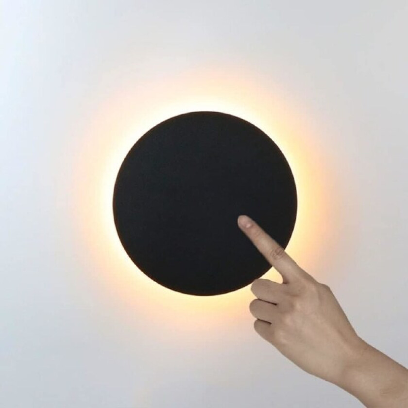 LED Vegglampe Innendørs med Berøringssensor 3 Fargetemperatur Justerbar Vegglampe Soverom Leselampe Nattlampe Vegglampe for Stue