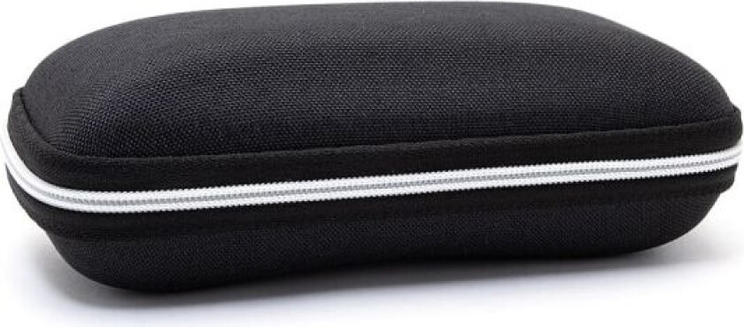Medium Hardcase Brilleetui / Solbrilleetui i kanvasstoff Black