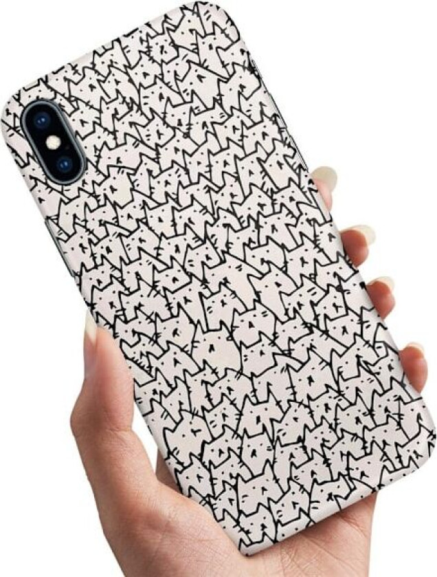 iPhone X/XS - Deksel/Mobildeksel Kattgruppe