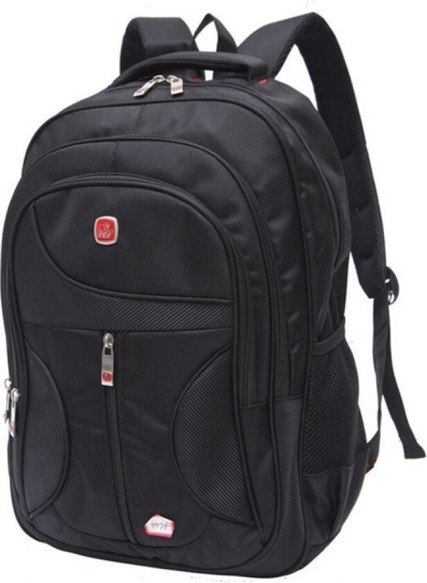 15,6\" Herre Utendørs Nylon Vanntett Ryggsekk Skuldertaske Laptopveske"